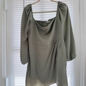 SOLD Abercrombie & Fitch Olive Mini Dress